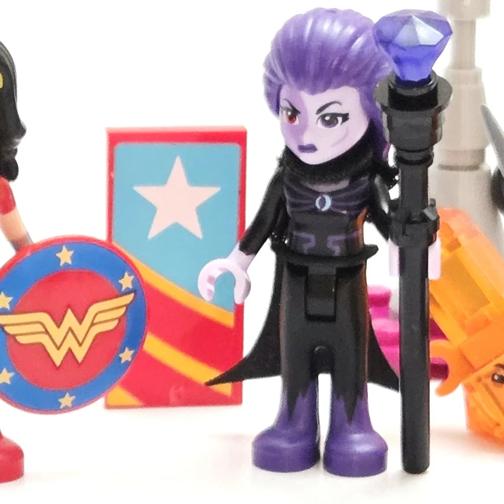 Lego DC Super Hero Girls Minifigure Lot Flash Wonder Woman Eclipso Kryptomite